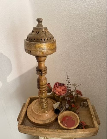Acacia Aura Oudh Burner Set