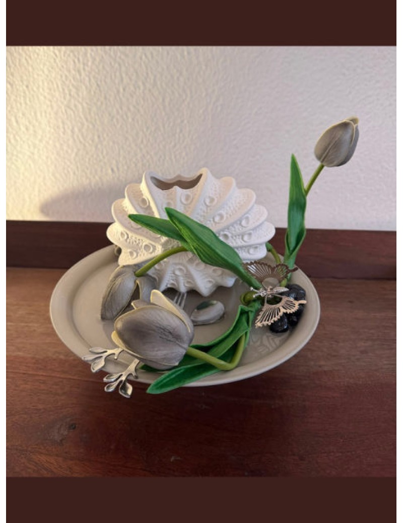 Blooming  Tulip Cutlery Holder.