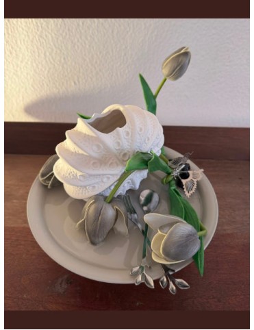 Blooming  Tulip Cutlery Holder.