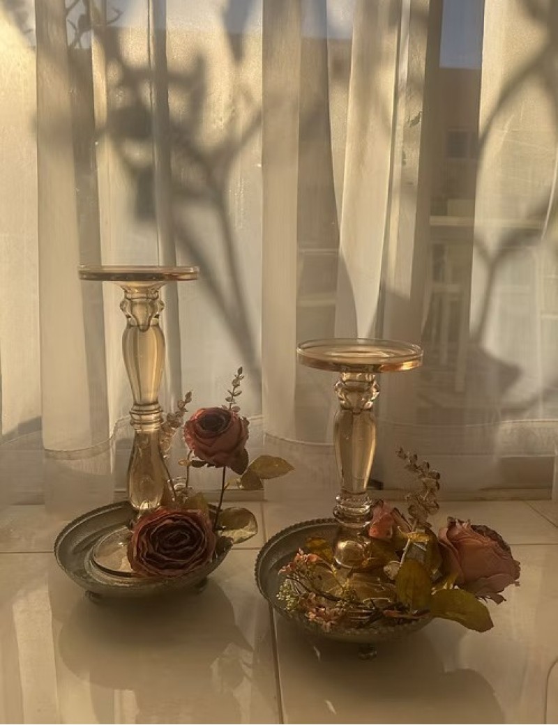 Blush Lumière Candle Stand