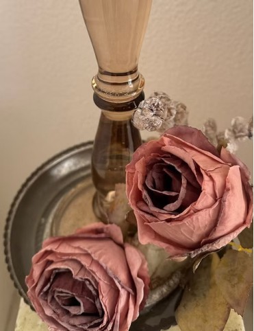 Blush Lumière Candle Stand