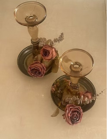 Blush Lumière Candle Stand