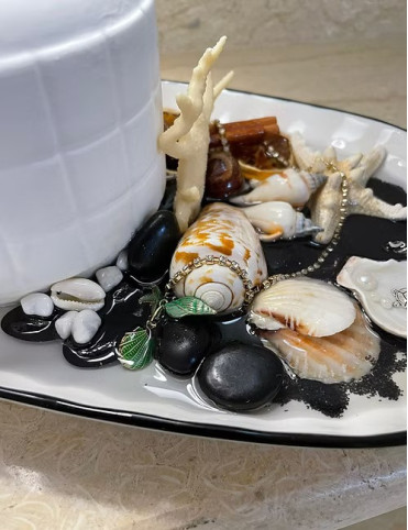 Coastal Glow Ceramic Lamp Set