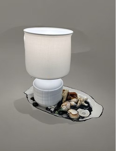 Coastal Glow Ceramic Lamp Set