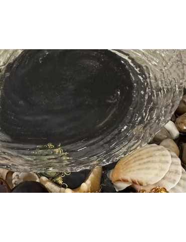 Coastal Resin Glass Date Bowl