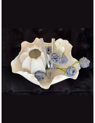 Fleur Éternelle Cutlery Caddy