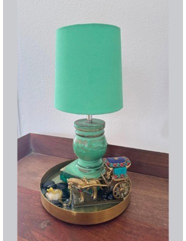 Emerald Horse Carriage Lamp