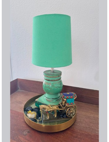 Emerald Horse Carriage Lamp