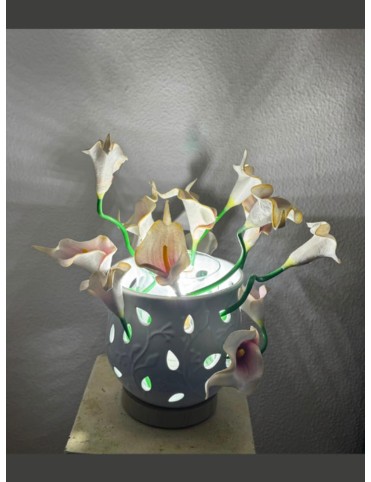 Fire Orchid Lamp