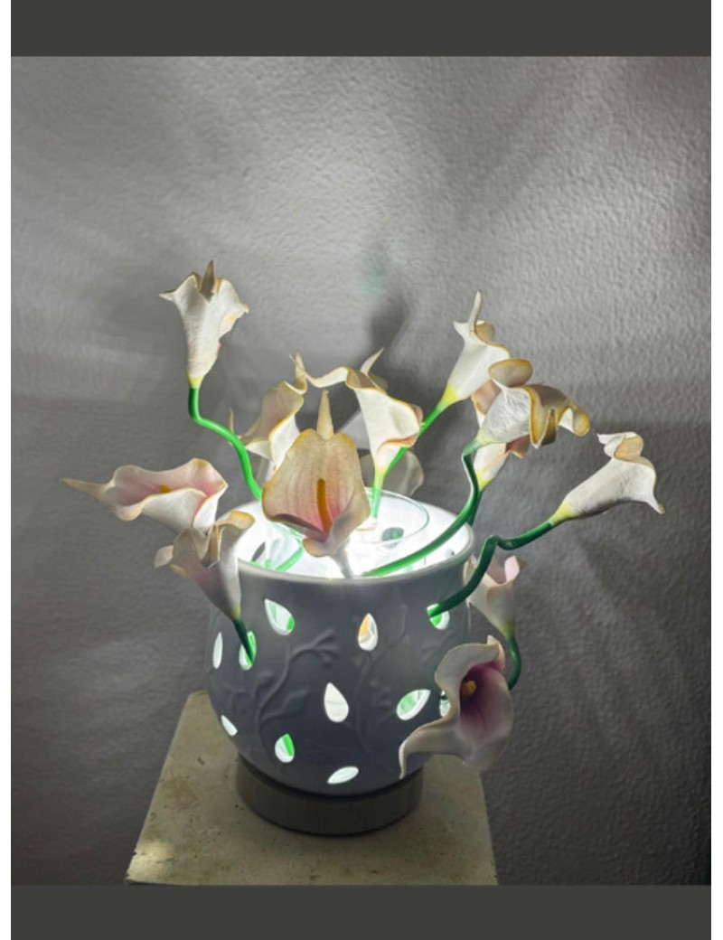 Fire Orchid Lamp