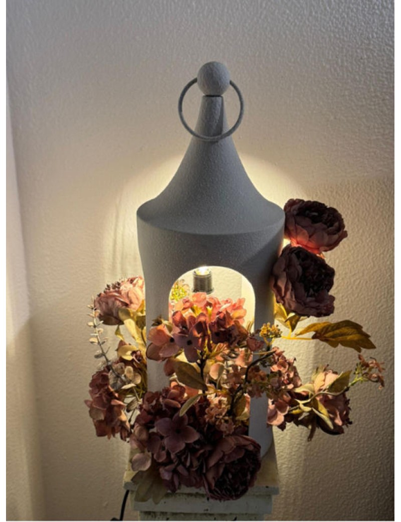 Flora Flame Lantern Lamp