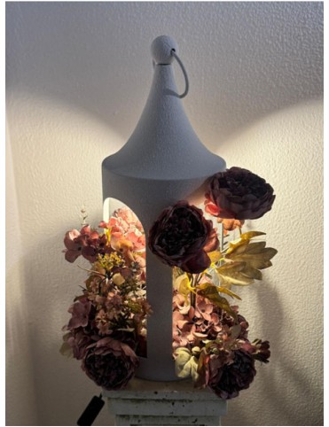 Flora Flame Lantern Lamp