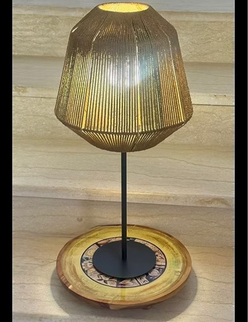 Golden Black Lamp