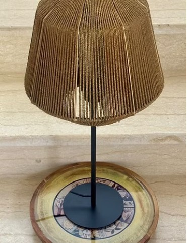 Golden Black Lamp