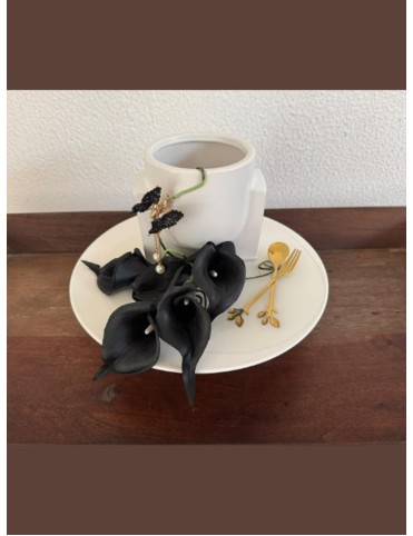 Midnight Bloom Cutlery Holder
