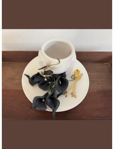 Midnight Bloom Cutlery Holder