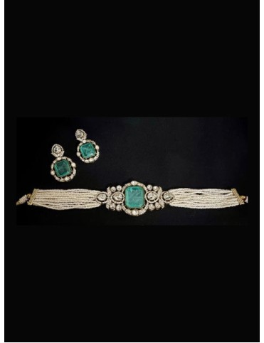 Neckpiece and Earrings - MJ 1004
