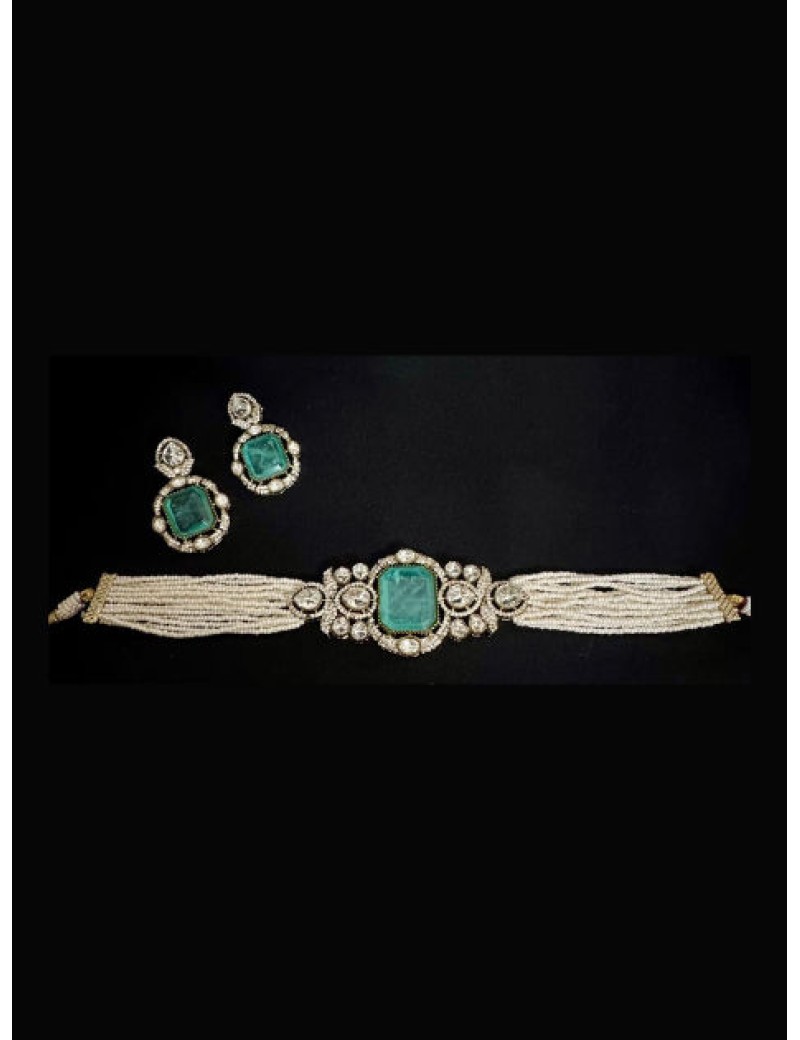 Neckpiece and Earrings - MJ 1004