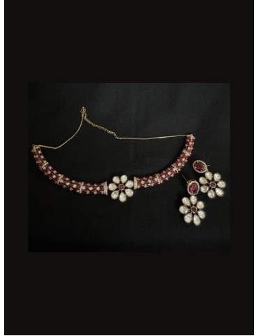 Neckpiece and Earrings - MJ 1015