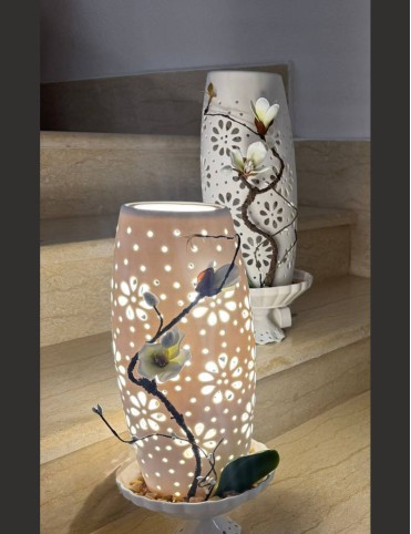 Orchid Flame Lamp
