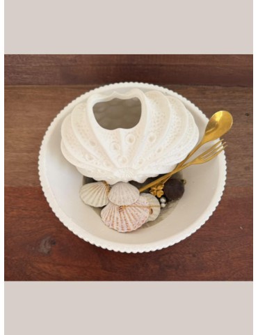 Sea-shells Cutlery Set Holder