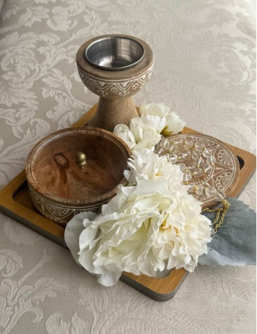 Shisham Oudh Tray Set