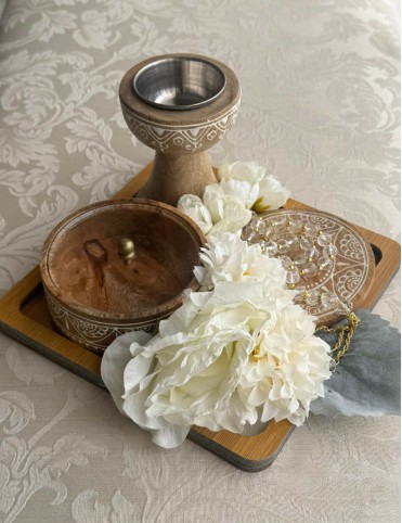 Shisham Oudh Tray Set