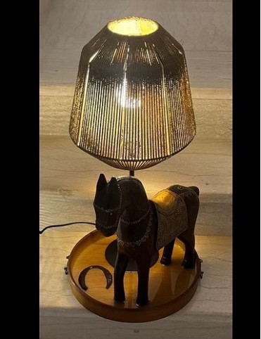 The Noble Steed Lamp