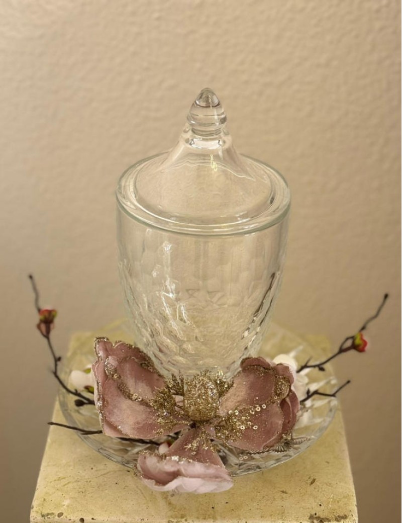 The Sparkling Orchid Jar