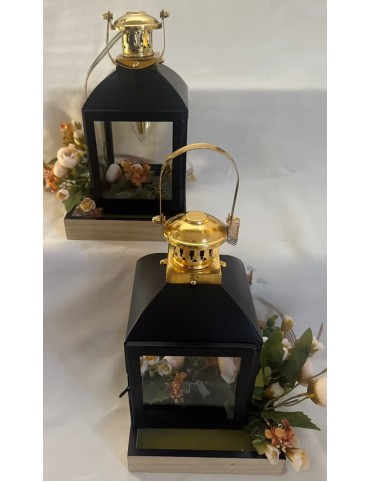Wrought Iron Resin Lamps